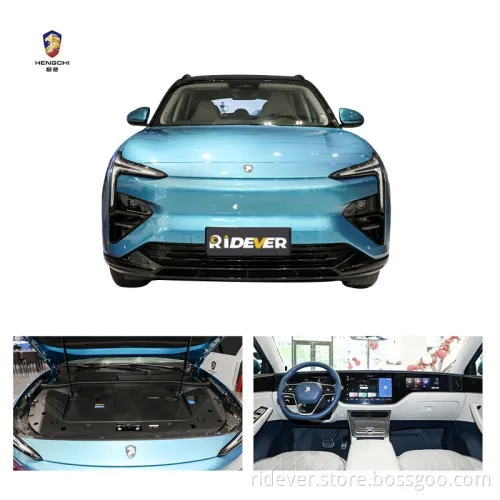 Ridever High Quality 2022 Hengchi 5 Auto 5 Doors 5 Seats SUV Cltc 602 Km New Luxury EV Car Left Hand Used Electric Vehicle Car